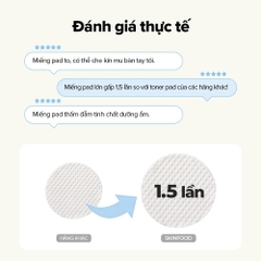 Toner Pad Skinfood Dưỡng Ẩm Làm Dịu Da Carrot Carotene Calming Water Pad 250g