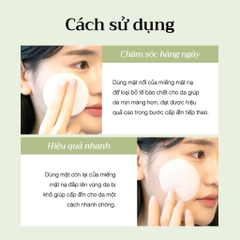 Toner Pad  d'Alba rau má cấp ẩm và tẩy da chết dịu nhẹ hàng ngày