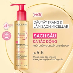 Dầu Tẩy Trang Bioderma Sensibio Micellar Cleansing Oil