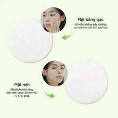 Toner pad diếp cá giúp làm dịu da & tẩy tế bào chết Abib Heartleaf Spot Pad Calming Touch (80 miếng)