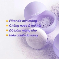 Phấn phủ chống nắng BEPLAIN SUNMUSE hiệu chỉnh làn da, kiềm dầu & làm mịn lỗ chân lông SPF 45+ PA+++ Oil Cut Sun Powder