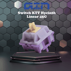 Công tắc Switch bàn phím cơ KTT Hyacinth | Linear | 45G | Âm nổ