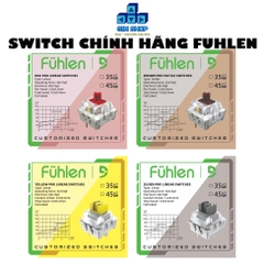 Combo bàn phím cơ FUHLEN H75S (KIT) 3-MODE/ GASKET/ HOTSWAP/ MẠCH XUÔI - NEW VERSION