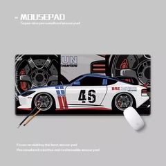 Miếng lót chuột Geek, bàn di chuột, pad chuột cỡ lớn Desk Mat 900x400 độ dày 4mm (Xe hơi)