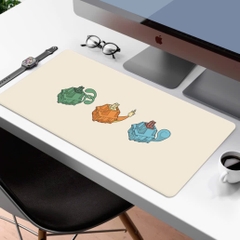 Miếng lót chuột Geek, bàn di chuột, pad chuột cỡ lớn Desk Mat 900x400 độ dày 4mm (Pokemon)