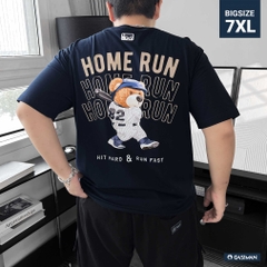 Áo Thun Bigsize In Gấu Home Run