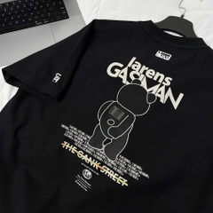 Áo Thun Big size có Túi In Gấu LRGSM Màu Đen