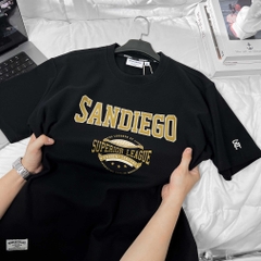 Áo Thun Big size In Sandiego Màu Đen