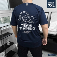 Áo thun Thể thao Big size Freestyle Stroke màu Xanh đen