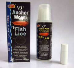 Chai số 0 xử lý rận nước và trùng mỏ neo cá Rồng