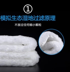 Khăn lọc bụi mịn bể cá thuỷ sinh - Xử lý bụi li ti hiệu quả