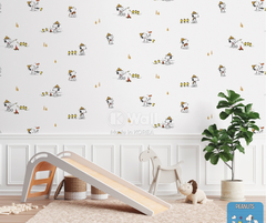 Giấy dán tường Hàn Quốc Peanust+ 83208-1