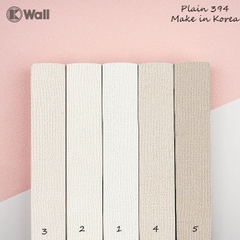 Giấy dán tường Hàn Quốc vân vải 394 Plain