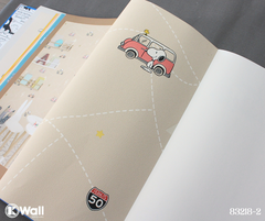 Giấy dán tường Hàn Quốc Peanust+ 83218-2