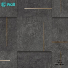 Giấy dán tường vân kẻ Hàn Quốc Matie 34517