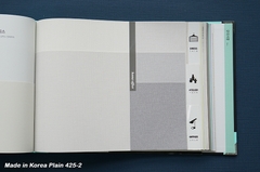 Giấy dán tường vân vải Hàn Quốc Plain 425