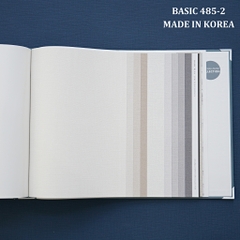 Giấy dán tường một màu Hàn Quốc Basic+ 485-2