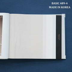 Giấy dán tường một màu Hàn Quốc Basic+ 489-4