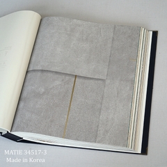 Giấy dán tường vân kẻ Hàn Quốc Matie 34517