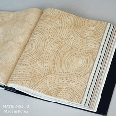 Giấy dán tường phòng khách Hàn Quốc Matie 34520