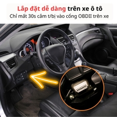 Định Vị Ô Tô VL505 4G | Cắm cổng OBD II, Siêu nhỏ gọn, NEW 2024