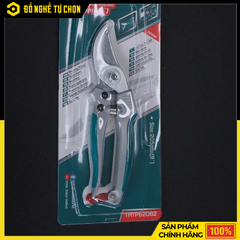 Kéo Cắt Tỉa Cành TOTAL THTP62082 – 8” (205mm) – Lưỡi Carbon Mạ Crôm – Tay Cầm Nhôm TPR – Bền Sắc, Cắt Êm Tay – Hàng Chính Hãng Có VAT