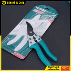 Kéo Cắt Tỉa Cành TOTAL THTP62081 – 8” (205mm) – Lưỡi Thép Carbon Sắc Bén – Tay Cầm Nhôm Bọc PVC – Hàng Chính Hãng Có VAT