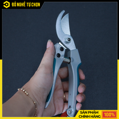 Kéo Cắt Tỉa Cành TOTAL THTP62082 – 8” (205mm) – Lưỡi Carbon Mạ Crôm – Tay Cầm Nhôm TPR – Bền Sắc, Cắt Êm Tay – Hàng Chính Hãng Có VAT