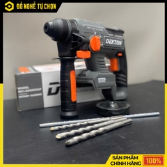 Máy Khoan Búa Pin Dekton M21-RH2603CP – Động Cơ Không Chổi Than – Lực Đập 2.6J – Đầu Kẹp SDS Plus – Hàng Chính Hãng Có VAT