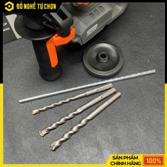 Máy Khoan Búa Pin Dekton M21-RH2603CP – Động Cơ Không Chổi Than – Lực Đập 2.6J – Đầu Kẹp SDS Plus – Hàng Chính Hãng Có VAT