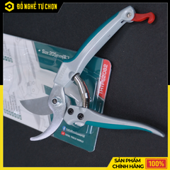 Kéo Cắt Tỉa Cành TOTAL THTP62082 – 8” (205mm) – Lưỡi Carbon Mạ Crôm – Tay Cầm Nhôm TPR – Bền Sắc, Cắt Êm Tay – Hàng Chính Hãng Có VAT