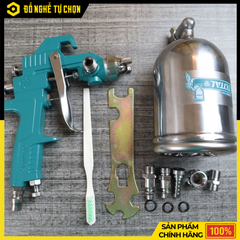 Súng phun sơn TAT10402 – Đầu phun 1.5mm, bình 400cc, phun mịn , đều màu - Hàng Chính Hãng Có VAT