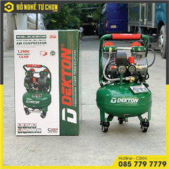 Máy Nén Khí DEKTON DK-AC2912SW 1.5HP – Bình 12L – Lưu Lượng 120L/Phút – Độ Ồn Thấp 60dB – Hàng Chính Hãng Có VAT