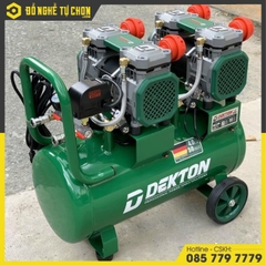 Máy Nén Khí DEKTON DK-AC3950PLUS – 4.0HP – Bình 50L – Lưu Lượng 250L/Phút – Mạnh Mẽ, Êm Ái – Hàng Chính Hãng Có VAT