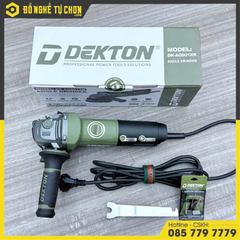 Máy Mài Đá Cầm Tay DEKTON DK-AG901XR – 900W – Công Tắc Đuôi – Khởi Động Mềm – Chống Tự Khởi Động Lại – Hàng Chính Hãng có VAT