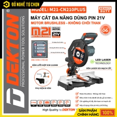 Máy cắt kim loại đặt cố định (loại cắt đứt) hiệu DEKTON, Model: DK-CN210PLUS