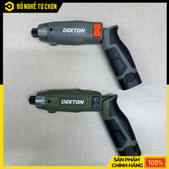 Máy vặn vít gập Dekton DK-VGT12N – Pin 7.2V – 2 Pin 2.0Ah + Sạc – Hàng Chính Hãng Có VAT