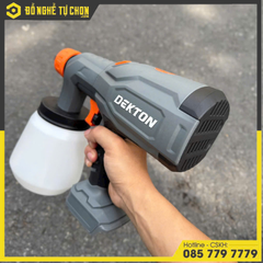 Súng phun sơn hoạt động bằng pin hiệu DEKTON, Model:M21-SPS1000