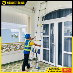 Thang Nhôm Rút Đơn Sumika SKB600 Cao 6m – Siêu Cao, Chắc Chắn, Gọn Nhẹ, An Toàn Khi Sử Dụng | Hàng Chính Hãng, Có VAT
