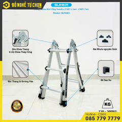 Thang Nhôm Trượt Chữ A SUMIKA SKM403