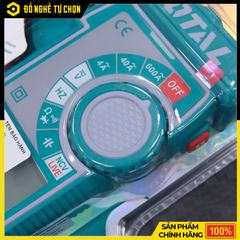 Ampe Kìm Điện Tử Total TMT766001 – True RMS – Đo Dòng AC 600A, Áp 600V – NCV, Giữ Dữ Liệu, Đèn Pin – Hàng Chính Hãng Có VAT