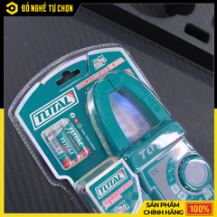 Ampe Kìm Điện Tử Total TMT766001 – True RMS – Đo Dòng AC 600A, Áp 600V – NCV, Giữ Dữ Liệu, Đèn Pin – Hàng Chính Hãng Có VAT