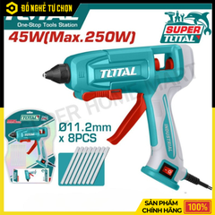 Máy Bắn Keo Total TT401116 – 45W – Kèm 8 Que Keo – Hàng Chính Hãng Có VAT