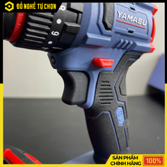 Máy Khoan Vít Pin 21V YAMASU YMS-M13 – Không Chổi Than – Lực Siết 70Nm – 20 Cấp Siết – Đầu Kẹp Ø13mm – 2 Pin – Hàng Chính Hãng Có VAT