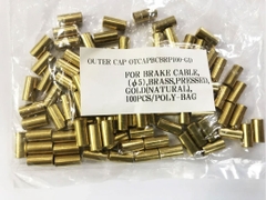 Đầu Chặn Vỏ Dây Thắng Nissen Outer Cap | Brass-Pressed | 5mm