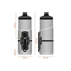 Bình Nước Fidlock Overmold TWIST bottle 600ml | Bike Base