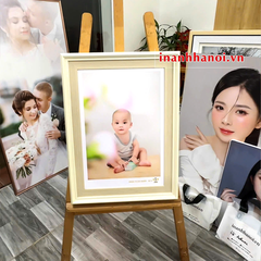 ẢNH GỖ LỤA - MECA - TRÁNG GƯƠNG PHÓNG TO & LẮP KHUNG GỖ