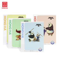 Tập HS Hồng Hà 0332 Kungfu Panda 96tr 100gsm 4 ô ly (5/120)
