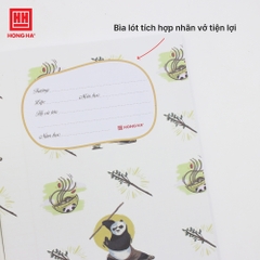 Tập HS Hồng Hà 0332 Kungfu Panda 96tr 100gsm 4 ô ly (5/120)