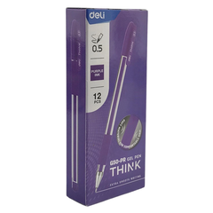 Bút gel 0.5 Deli G50 (12)